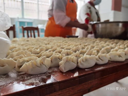 普洱市福康老年公寓飘来浓浓饺子香